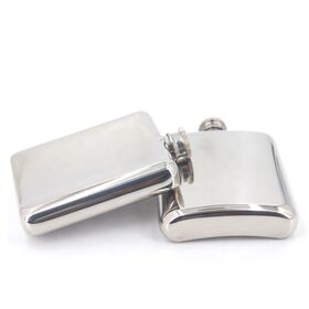 Melhor Qualidade Popular Mini Leakproof Drinking Flask Aço Inoxidável Camping Pocket Hip Flask