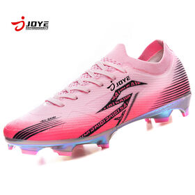 Supplier Gold-Plated Football Boots New High Quality Long Spike Soccer Shoes for Sports Training ODM/OEM