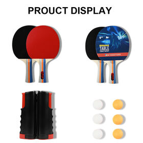 Marco telescópico ODM para raqueta de tenis de mesa, raquetas de tenis de mesa, embalaje portátil, práctica y entrenamiento, entretenimiento