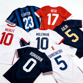2026 Best-seller World Club Soccer Jersey Versão Tailandesa Nova Temporada Seleção Nacional Camisas de Futebol Curto 100% Poliéster Quick Dry