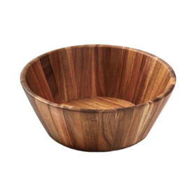 Atacado Novo Estilo Handmade Acácia Madeira Saladeira Doméstico para Casa