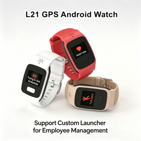 Monitoramento de cuidados de saúde idosos 4G GPS Tracking Smart Watch com berço de carregamento, monitor de freqüência cardíaca, rastreamento de segurança para idosos