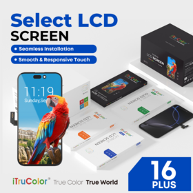 Penggantian Layar LCD iPhone 16 Plus dengan True Tone untuk Akurasi Warna Alami
