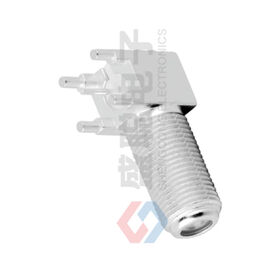 Hot-sale products Coaxial Connector F Type Right Angle Jack Female Pin Panel Mount Through Hole 75 Ohm