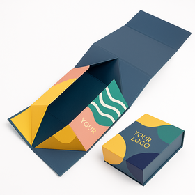 Caja Plegable Magnética Ecológica | Embalaje Rígido Plegable con Logotipo Personalizado