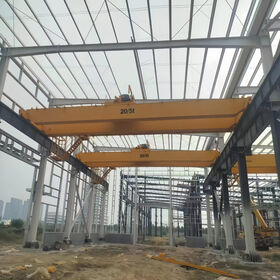 Pont roulant de poutre de double de 10t 20t 32t 80t 100t résistant