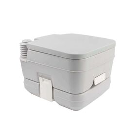 Portable Camping Toilet 10L Outdoor Travel Toilet with Flush System for RV Caravan Hiking Emergency