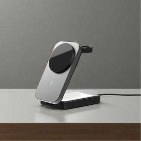 Wholesale custom logo 3 in 1 watch earbuds mobile phone fast foldable desktop portable 15w magnetic wireless charger stand