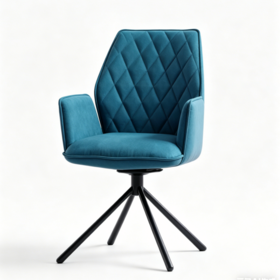 Premium cómoda silla de oficina de terciopelo
