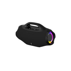 Caixa de Som Boombox Portátil Bestseller 250W com Bluetooth 5.4 e Luzes RGB - Boombox para Exterior