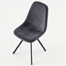 Silla de escritorio giratoria de tela suave Silla de ocio moderna y elegante