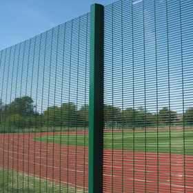 High Safety 358 Anti-Climb Dense Mesh Fence Panel for Airport Railway Prison