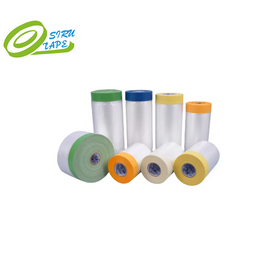 W010 Acryl einseitig Automobil-Abdeckpapier 20m 18" Rolle mit UV-Vorlackierung für den Autoschutz