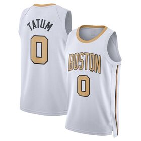 Boston Jayson Tatum 2025/26 Swingman Trikot City Edition für Herren, Jugend und Damen - Individuell mit Namen und Nummer, gestickt mit Thermodruck