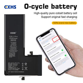 GXHS دعم OEM بطارية خلوية فاخرة عالية السعة لما بعد البيع لهاتف iPhone 11 Pro لورش الإصلاح وتجار الجملة والعلامات التجارية