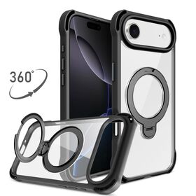 Cubierta magnética del teléfono de la PC amarilla anti a prueba de choques del TPE TPU del nuevo producto del vendedor caliente del proveedor para el aire máximo 17 del favorable 17 del iPhone 17