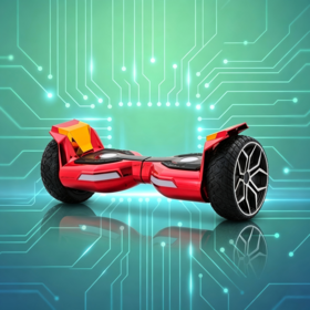 Hoverboard OEM/ODM Murah 8,5 inci | Skuter Listrik Self-Balancing Dilengkapi LED untuk Petualangan Kota Malam Hari