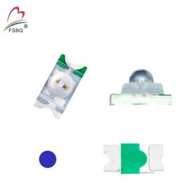 Fábrica china personalizada SMD ángulo azul LED chip 0603 huella para la emisión fotoeléctrica del sensor de alto brillo 100mcd