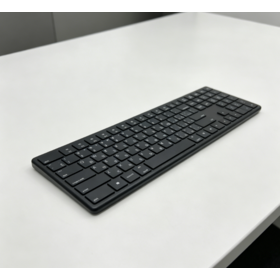 Kabellose Aluminium-Scheren-Tastatur, ultradünn, wiederaufladbar, BT, 104 Tasten, anpassbar für Windows-Laptops