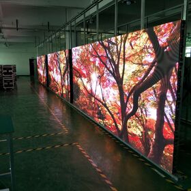 P2.5 Indoor Miet-LED-Display mit Druckguss-Aluminium-Schnellzerlegungs-Antikollisionsstruktur