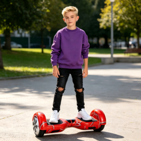 Popular Self-Balancing, 6.5 Inch Hoverboard Electric Scooter foAges 6-12, Durable Wheels Safe Electronic Mobility for Outdoor Play
