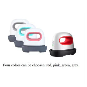 Máquina de Transferencia de Logotipo Pequeño para Camisetas - Mini Máquina de Prensa de Calor Roja/Rosa/Verde/Gris en Venta Caliente