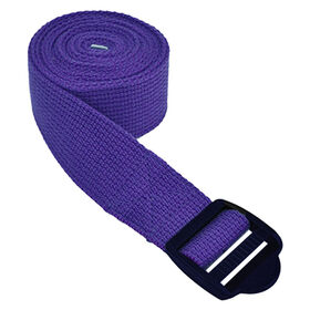 Cotton yoga strap, various colors