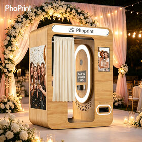 Korean Photobooth Photography Camera Photo Booth Machine Enclosure Touch Screen Rental for Sale Kit Customize