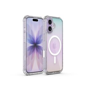 X-ONE Drop Height 6M 360 Protection Transparent Hologram Anti Yellow Impact Protection Case Magnetic for iPhone 17