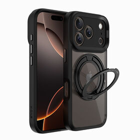 Coque de Protection Anti-Chocs Clear Impact Protection Case Dropguard 2S pour iPhone 18 Pro / 17 Pro, Protection à 360° contre les Chutes de 6M avec Gripstand