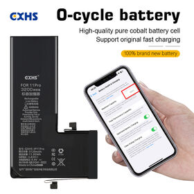 GXHS Support OEM Batterie Premium de Rechange Haute Qualité pour iPhone 11 Pro, Idéale pour Ateliers de Réparation, Grossistes et Marques