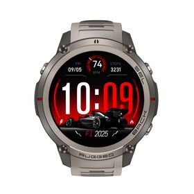Jam Tangan Pintar Pelacak Kebugaran Tahan Banting DM59 GPS dengan Barometer + Altimeter + Kompas, Detak Jantung, Tahan Air 5ATM Pria