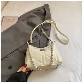 Sac croissant matelassé de luxe nouvelle mode tous les allumettes sous les bras épaule sac bandoulière