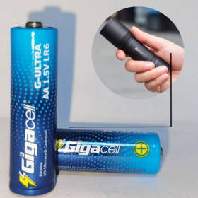 Chinese Factory Price AA Alkaline Batteries LR6 Cell G-Ultra Alkaline Battery 1.5v AM3 piles With OEM Service