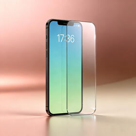 Protecteur d'écran en verre trempé ultra clair pour iPhone 9H dureté sans bulle anti-choc certifié ISO