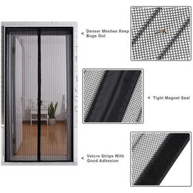 Magnetic Garage Door Screen Curtain