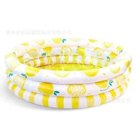 Hochwertiger kundenspezifischer aufblasbarer Pool 150CM Erwachsenen Outdoor Party Spielzeugmatte Kinder Schwimmbad Badewannen