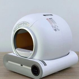 Atacado Elétrico Inteligente Automático Gato Banheiro Móveis Robô Auto Inteligente Auto Limpeza Gato Pequena Caixa