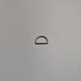 Anneau D en métal de haute qualité pour sacs et vêtements | Connecteur durable de courroie avec la finition plaquée polie