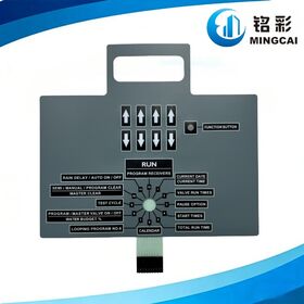 Clavier à Membrane Industriel Personnalisé pour Contrôleur de Système d'Irrigation