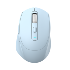 Mouse sem fio 6D 2.4G+BT de modo duplo