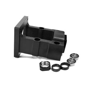 OEM Custom Precision CNC Machined Motor Mount Bracket, Ball Screw Suporte Habitação para Equipamentos de Automação