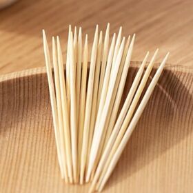 Individually Wrapped Eco Birch Wood Toothpicks 65mm Food Grade FDA Compliant Disposable For Catering