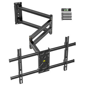 Soporte de pared para TV Extensible de 40 pulgadas, Movimiento Completo, para Esquina, se adapta a TVs de 37-75 pulgadas
