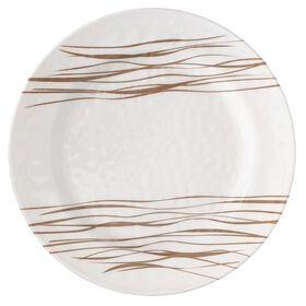 Assiettes rondes en mélamine de 11 pouces pour la cuisine et la maison, assiettes durables pour salade et dessert
