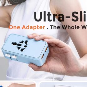 ULTRA-SCHLANKE MOSEL Universal Reiseadapter Netzteil für Apple Tablets Laptops