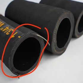 High Wear Resistant Rubber Suction Hose for Sand, River Sand & Coal Dust Steel Wire Reinforced, 2 Inch, 10 Bar, 4Layer Construc