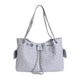 Korean Ins Niche Bucket Bag Sweet Chain Handbag Women Shoulder Crossbody Bag