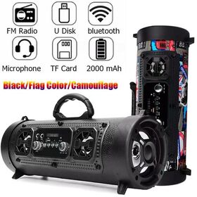 Factory OEM Portable Compatible Speaker Column Wireless Speaker Music Stereo Active Subwoofer Speaker With KTV 3D Sound FM Radio