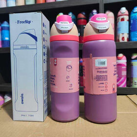 24oz for Double Wall Stainless Steel Tumbler High Quality Leak-Proof Vacuum Sports Water Bottle Straw Design 6-12hr Thermal